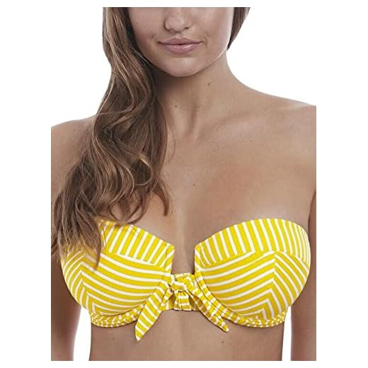 Freya Damen Strandhütten-Bandeau-Bikini-Bikini-Schwimmtop AS6791 - Blau - 65D