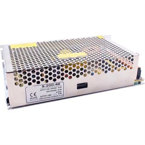 Alimentation S-200-48 convertisseur AC-DC haute précision 4.2A régulé