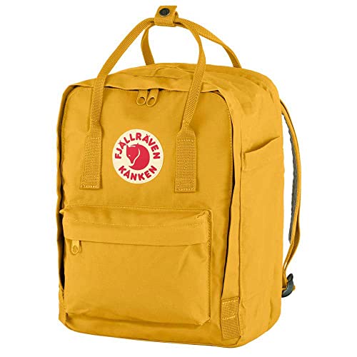 Image of Fjallraven Kanken Laptop 15 Backpack - Padded Laptop Sleeve, Durable Vinylon Fabric - School, Travel, Ochre