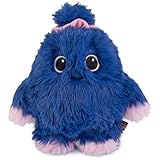 FLUFFWUFFS Juguete de peluche Mom Coco, 10 pulgadas azul suave con bonito moño superior, peluche de monstruo tierno ecológico para niños, bebés y coleccionistas, regalo de amabilidad familiar