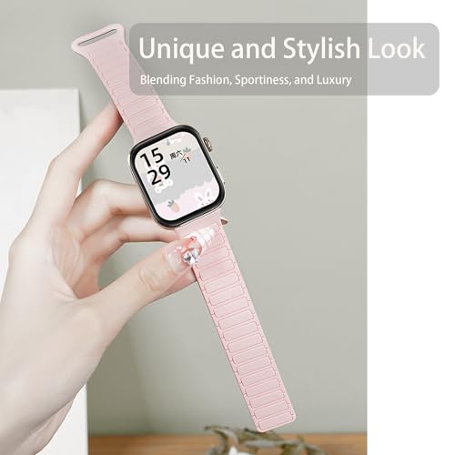 Correa de silicona magnética para reloj compatible con FQQ Smartwatch miniatura 4