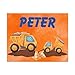 Hiding Place Boutique, Handmade Personalized Monster Truck Child Name Puzzle, Boy Christmas Jigsaw Game, Custom Kid Birthday Girl Dump Cars Mud Dirt Excavator Construction Show Racing Track