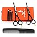 Produktbild StyLeUp Friseur-Haarschneide-Profi-Scheren-Set - Edelstahl-Friseurhaar und Effilierschere für Frauen, Männer, Erwachsene und Friseursalon