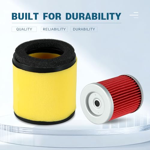 Image of Air Filter Oil Filter Spark Plug Kit Compatible with Arctic Cat 250 300 2x4 4x4 Replaces for OEM# 0470-421 0470-355
