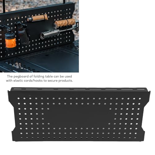 Panneau perforé de table de camping pliant, extension modulaire de table - 3