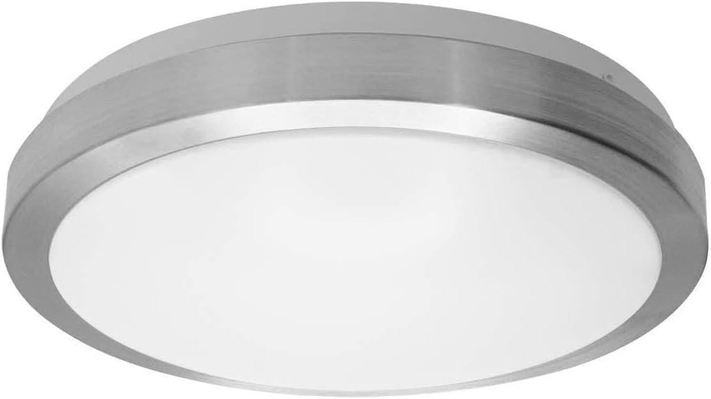 Brolight Motion Sensor Ceiling Light Indoor,18W Led Flush Mount pir Ceiling Lights Outdoor, 10.4",5000K Daylight White,1650LM,3 Modes Adjust Radar led for Garage, Warehouse,Basement,Hallway,Stairway