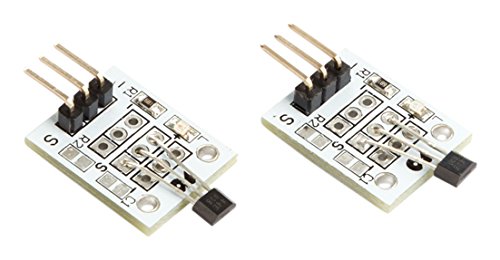 Velleman VMA313 IO Arduino Compatible Hall Magnetic Switch Module, Multi-Colour, Set of 2 Piece