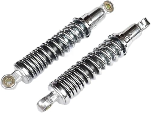 Amortisseur de moto 280mm chromé pour Monkey Z50 50cc 2 pièces