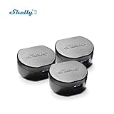 Shelly 2- WiFi Smart Switch- Doppel Schalter Realis- Fuktioniert mit Amazon Alexa (3 Pack)