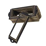 Cadre porte-étiquettes vintage – simplifiez-vous la vie ! ce cadre porte-étiquettes vous sera utile au quotidien, notamment pour les poignées de tiroir