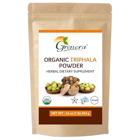 Grenera Organic Triphala Powder 1 lb Cover