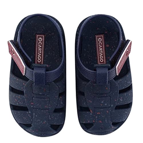 Cartago Mini Oslo Baby, Sandália Bebê Meninos, Azul/Vermelho, 22