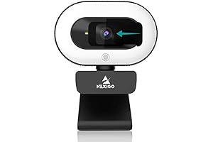 NexiGo StreamCam N930E: Revolutionizing Web Conferencing with Crystal-Clear Optics and Adjustable Ring Light