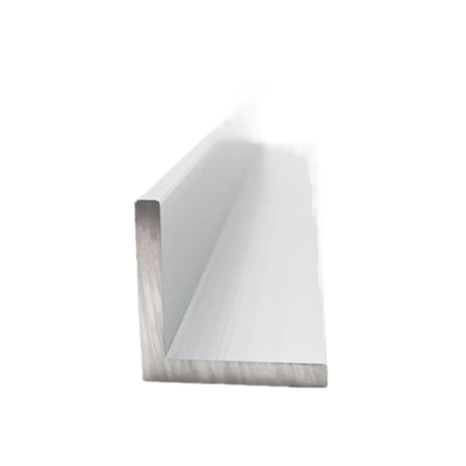 Ángulo de aluminio Producto de perfil aluminio con ángulo | 500 mm Plata resistente resistente al óxido 90°(L20X3mm 1pc)