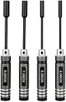 4PCS RC Outils de réparation Pilotes en écrou 4.0 5.5 7.0 8.0mm Jeu de tournevis Hex pour RC Modèles Avion de bateau de voiture