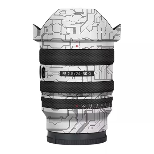 Protection Sony FE 24-50 mm F2.8 G anti-rayures skin blanc
