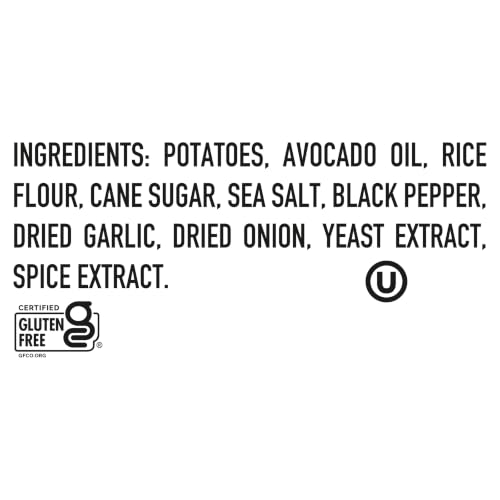 Image of Boulder Canyon, Chips Potato Canyon Cut Avocado Oil Salt N Pepper, 5.25 Ounce
