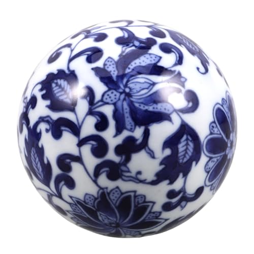 POPETPOP Décorations Aquarium Céramique Décoratives pour Jardin Sphère De Décoration Main Ornement pour Étang Et Aquarium