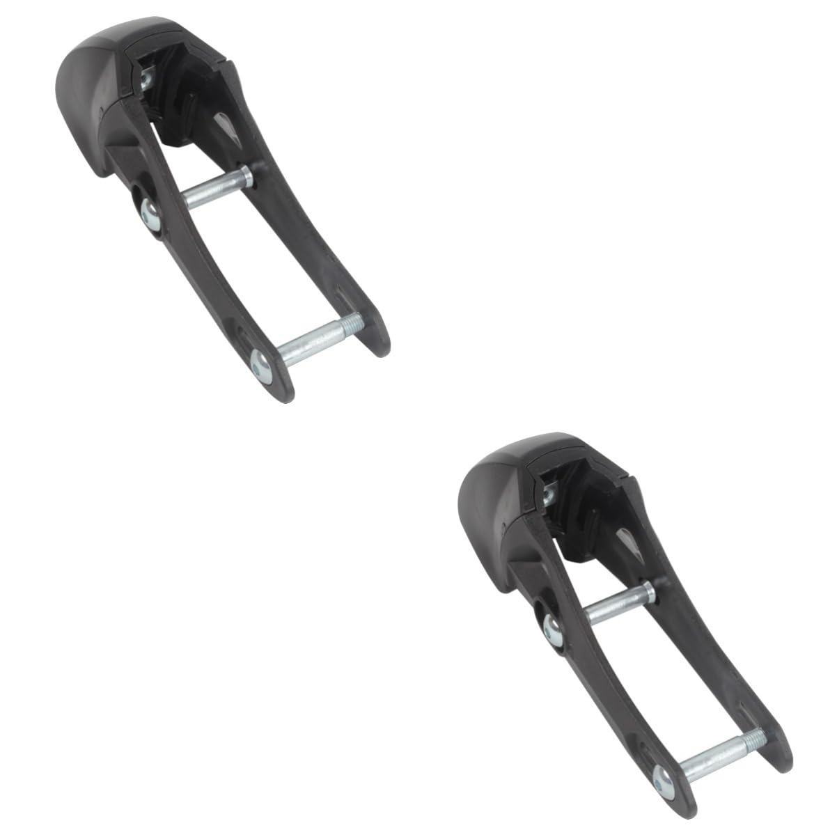 BESPORTBLE Universal Durable Roller Skates Brakes Pads, DIY Roller Skate Brakes Block Pad Skating Safety Brake Pad Replacement Accessories for Inline Roller Skate 2Pcs