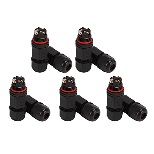 Conector de aviación de caucho con 5 piezas para equipo industrial miniatura 6