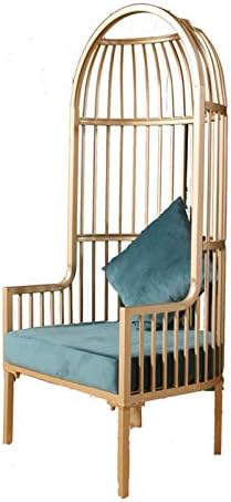 ZXQC Imitation Birdcage Sofa Chair, Single Small Iron Sofa, 18K Gold Nano Baking Lacquer, Suitable for Living Room, Bedroom, Balcony, Etc.