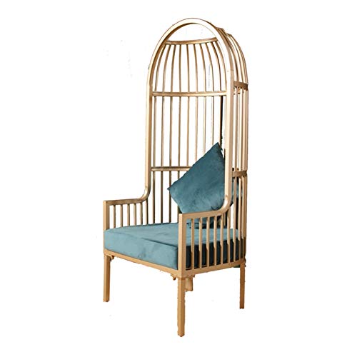 Zxqc Imitation Birdcage Sofa Chair, Single Small Iron Sofa, 18K Gold Nano Baking Lacquer, Suitable For Living Room, Bedroom, Balcony, Etc. #TOP1