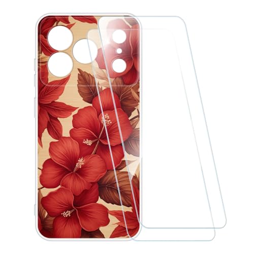 ESACMOT �v�����g�P�[�X + 2�������K���X�t�B���� Doogee Note 56 Plus �Ƃ̌݊�������, �Ռ��z���\�t�g�J�o�[ HD�N���A (�� 3)