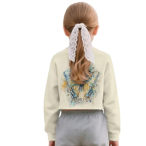 Girls 5-14 Clothes Trendy Graphic Crewneck Long Sleeve Shirts for Teen Girl Cute Kawaii Outdoor and Indoor2