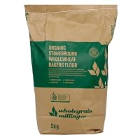 Organic Stoneground Wholewheat Bakers Flour 5KG