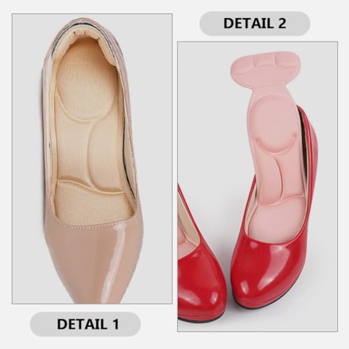 8 pares de almohadillas para tacones altos miniatura 7