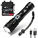 Novapack Linternas LED Alta Potencia 20000 Lúmenes XHP70.2 – Recargable USB, Táctica Militar, 5 Modos, Largo Alcance, Impermeable IPX6 – Ideal Camping, Emergencias y Seguridad
