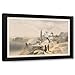 ArtDirect The Monastery of St. George and Cape Fiolente, looking west (1855_1855) Custom Framed Art Print Giclee Print or Canvas Options with Various Sizes and Customization by William Simpson
