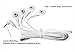 Discount TENS - Lead Wires, Port Doubler, 4 Snap Connectors, Pack of 2