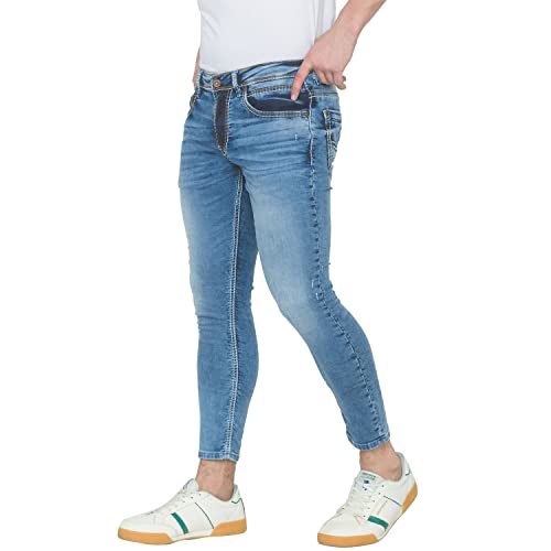 Image of Spykar Men's Slim Fit Jeans