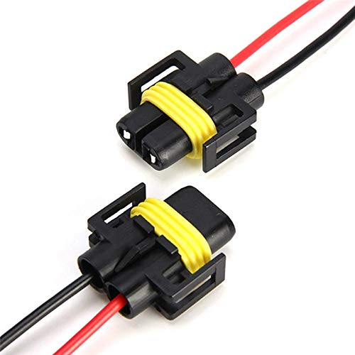 O-NEX 2 x H11 H8 Pigtail wiązka przewodów wtyczka żeńska adapter gniazdo złącze do HID LED reflektor przeciwmgielny modernizacja