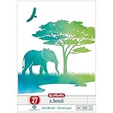 Herlitz College Block Schulblock A4 GREENline Elefant