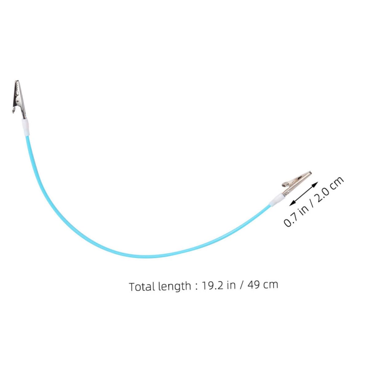 BESTonZON Silicone Napkin Clips Kit 5pcs Bib Holders for Boys and Adults Towel Clip Face Lanyard Elastic Soft Random Colors Stain-