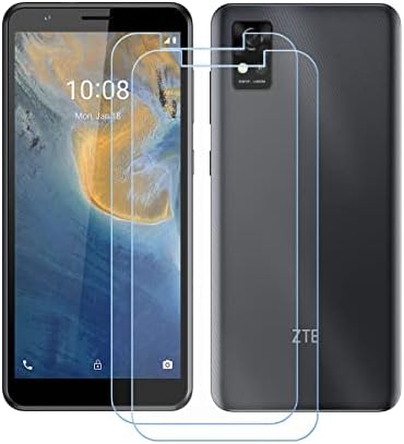 FZZSZS (2-Pack) Screen Protector for ZTE Z5158, Anti Scratch 9H Hardness Protective Film Premium HD Clarity Tempered Glass Friendly Designed for ZTE Z5158 (5.45")