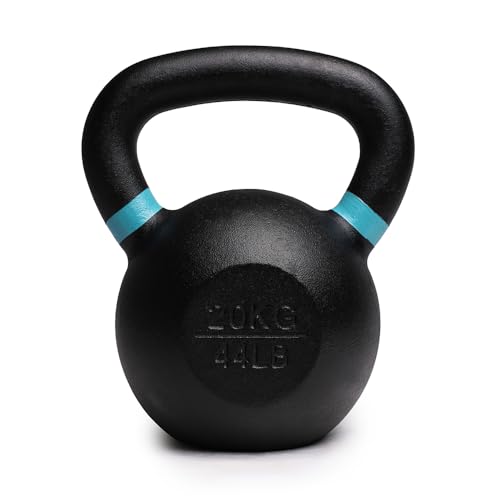 NORTHERN Kettlebells Weights Cast Iron Workout Equipment for Home Gym Fitness Strength Training Cardio Toning Muscle Growth & Exercise Easy-Grip Handle 2kg 4kg 6kg 8kg 10kg 12kg 16kg 20kg 24kg 28kg
