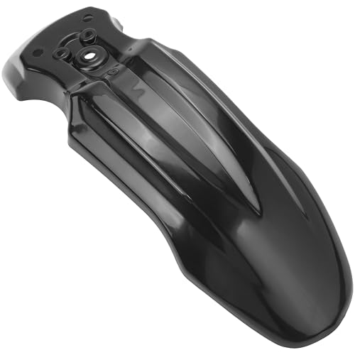 Image of Plastic Motorcycle Front Wheel Mudguard Fender Protector Compatible for CRF50 Style 100-125CC Pit Trail Dirt Bike (1 Pack, Black)