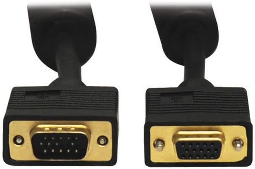 Tripp Lite VGA Monitor Extension Cable RGB Coax High Resolution M/F, 2048 x 1536 (1080p) HD15, 100ft 100' (P500-100)
