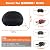 Grill Cover for Weber Q2800N+, Q2000N, Q2200N, Q2600N+ Gas Barbecues, 600D Heavy Duty Waterproof UV Resistant Bonnet Cover for Weber Q, Outdoor Barbeque Grill Accessories