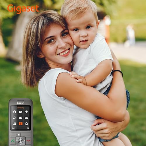 Gigaset CL660HX - Téléphone fixe sans fil - combiné supplémentaire - Gris Anthracite