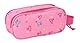 safta Barbie 3D Doppelmäppchen für Kinder, ideal für Kinder im Schulalter, bequem und vielseitig, Qualität und Widerstandsfähigkeit, 21 x 6 x 8 cm, Rosa/Fuchsia, Rosa/Pink, Estándar, Lässig
