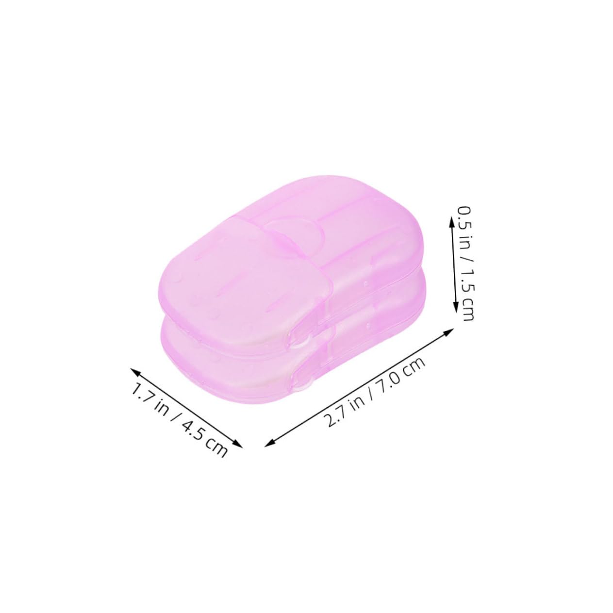 CORHAD Travel Soap Sheets Portable Hand Wash Soap Sheets Convenient Travel Sized Soap for Outdoor Adventures Easy to Carry Use for Adults