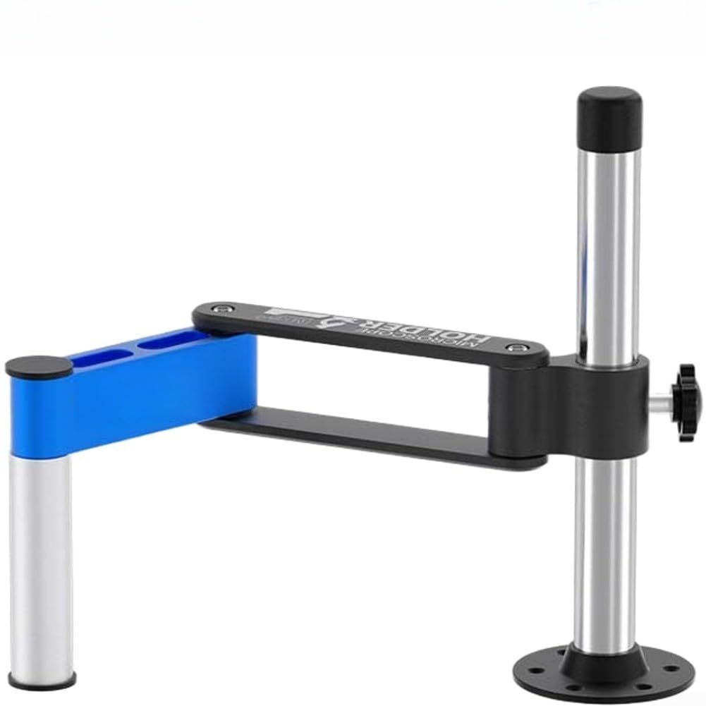 Soporte para microscopio M6 Plus brazo articulado con control de movimiento amortiguado que permite ajustes lentos deliberados para un examen detallado