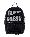 Con esta mochila GUESS todo lo que necesitas. El diseño deportivo y chic completa tu look y sin duda te hará caer por completo. En el interior tienes suficiente espacio para todos tus utensilios y para tu portátil y tableta. Tamaño: 32 x 43 x 2 cm
