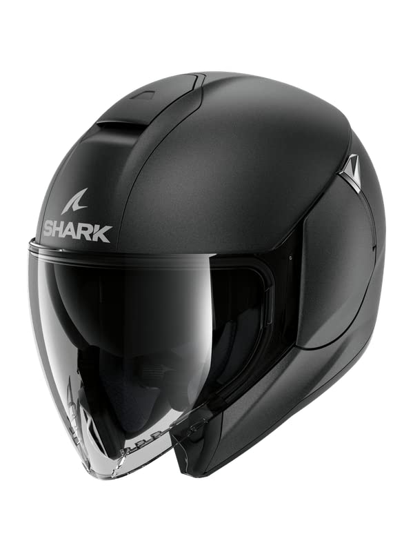 Shark, Casque jet moto Citycruiser Gunmetal mat A06, L