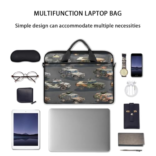 Funda para Laptop 15 Pulgadas con Correa y Diseño Militar miniatura 7