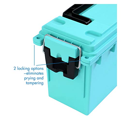 Logix 12533 Teal Craft Organizer, Art Supply Organizer And Storage, Lockable School Supplies Organization thumb #4